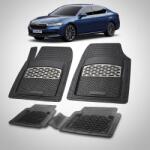 TeamCar Covorășe cauciuc Skoda Superb IV 2024+ | Silver Edition - TeamCar® (SKU5SKODA70012)