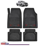 TeamCar® Covorase Auto TeamCar® Tip Tavita Compatibile Nissan Navara D40 (2005-2015) Negru Material Rezistent (SKU-NISSAN-0015)