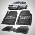 TeamCar® Covorase Skoda Superb II Combi Tavita Cauciuc Compatibile 2008-2015 | Silver (S1KUddSKODAdd0010)