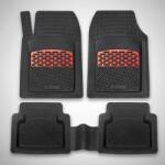 TeamCar Covorase Auto Universale TEAMCAR® Safir - Set 5 Piese, Tava 3cm (SetTeamCar/UNV/APF-red-76-5pcs)