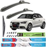 TeamCar Ștergătoare TeamCar® Audi A1 (2010-2018) - Set Complet (TC-AUDI-A1-666-400)