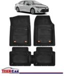 TeamCar Covorase Auto TeamCar® Tip Tavita Compatibile Toyota Corolla XII (2019+) Negru (SKU-MIX-0038)