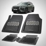 TeamCar® Covorase Auto Tavita Cauciuc Compatibile Hyundai Tucson III (2020-2024) - Silver (HYUqHYUsa2020)