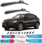 TeamCar Ștergătoare TeamCar® Alfa Romeo Stelvio (2017+) - Set față (TC-ALF-STELVIO-650-500)