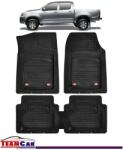 TeamCar® Covorase Auto TeamCar® Tip Tavita Compatibile Toyota Hilux VII (2005-2015) Negru Material Rezistent (SKU-HILUXVII-20052015e3)
