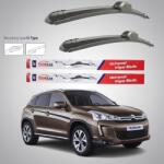 TeamCar Ștergătoare Citroen C4 Aircross (2012-2017) Flat | Set față - TeamCar® (TCCitC4Air20122017F)