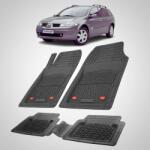 TeamCar Covorase Auto TeamCar® Tip Tavita Compatibile Renault Megane II Combi (2002-2005) Negru (Renault/Megane-II-Combi/APF/14442G3W)