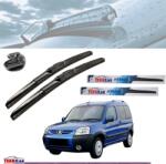 TeamCar Ștergătoare TeamCar® Peugeot Partner I (1996-2008) Hybrid - Set față (2-TC-partner-550-500)