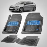 TeamCar Covorase Auto Tip Tavita Compatibile Peugeot 308 II (2013-2017) Blue (CVRffPEUGEOT308IIf2013)