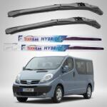 TeamCar Ștergătoare Nissan Primastar X83 Bus L2H1 (2006-2014) Hibrid | Set față - TeamCar® (NSPX83L2H1HIBRIDSF)