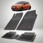 TeamCar® Covorase Auto Tip Tavita Compatibile Peugeot 208 (5 usi, 2012-2015) Negru (CVR-PEUGEOT208I-2012)