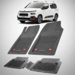 TeamCar® Covorase Citroen Berlingo Generatia III Compatibile 2018-2024 | Black (CVR-CITROENBERLINGOIII-2018)