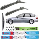 TeamCar Ștergătoare TeamCar® BMW Seria 3 E91 Touring (2005-2012) - Set Complet (TC-BMW-E91-600-500)