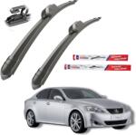 TeamCar Ștergătoare Lexus IS Sedan TeamCar® - 2005-2013 - Set față Flat (TC-LEX-ISII-650-450)