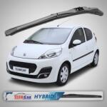 TeamCar Ștergător Peugeot 107 5 uși Facelift II (2012-2014) Hibrid | Față - TeamCar® (C1iP1LI8726dT52l)