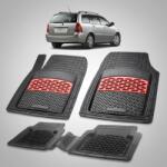 TeamCar Covorase Auto Cauciuc Tip Tavita Compatibile Toyota Corolla E12 Combi (2001-2007) Red (SKUwqCOROLLAE12dd20012007r)