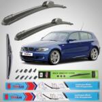 TeamCar Ștergătoare TeamCar® BMW Seria 1 E87 (2004-2011) - Set Complet Față + Spate (TC-BMW-E872-650-450)
