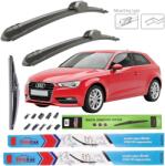 TeamCar Stergatoare Audi A3 (8V1 3 usi) 2012-2020 - Set Complet (TCAr57IA18n6t44r)