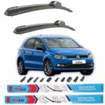 TeamCar Ștergătoare Volkswagen Polo 6R 5 usi (2009-2017) TeamCar® - Set față (TC-POLO6R-550-400)