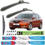 TeamCar Ștergătoare TeamCar® Mazda 3 BK Hatch (2003-2009) - Set Complet (TCMAZDA3BK-55450)