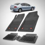 TeamCar® Covorase Auto Tip Tavita Compatibile Peugeot 407 Sedan (2004-2010) Negru (CVR-PEUGEOT407SEDAN-2004)