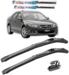 TeamCar Ștergătoare Mazda 6 Sedan GG (2002-2008) - Set față Hybrid (TCMAZDA6-GG-600-500)