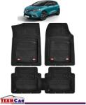 TeamCar Covorase Auto TeamCar® Tip Tavita Compatibile Renault Scenic IV (2016-2024) Negru Material Rezistent (Scenic-IV-APF22G6W89)