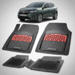 TeamCar® Covorase Tip Tavita Compatibile Dacia Sandero III 2023-2025 , Red (S88hmKl7hkt55H5)
