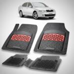 TeamCar® Covorașe Skoda Octavia II Sedan 2004-2013 | Red Edition - TeamCar® (SKOwII9SEDANgfhr)