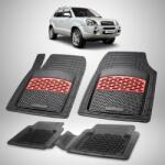 TeamCar® Hyundai Tucson I (2004-2009) Covorase Auto TeamCar®- Cauciuc Tip Tavita Red (1-HYU-HYU-2004)