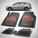 TeamCar Covorase Auto Hyundai i30 II Tourer (2012-2017) - Cauciuc Tip Tavita -Red (HYU0H88hh42012k3Y)