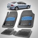 TeamCar® Covorase Auto Tip Tavita Compatibile Peugeot 407 Sedan (2004-2010) Blue (CVREUGEOT407SEDA2004)