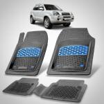 TeamCar® Hyundai Tucson I (2004-2009) Covorase Auto TeamCar®- Cauciuc Tip Tavita Blue (2-HYU-HYU-2004)
