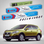 TeamCar Ștergătoare Suzuki SX4 S-Cross JY 2013-2016 | Set Față și Spate Flat Premium - TeamCar® (TC-SUZSX4SCJY1316650350250FP)