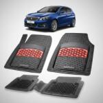 TeamCar Covorase Auto Tip Tavita Compatibile Peugeot 308 II (2017-2021) Red (CVRq88UGEuu308IIa2013)