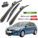 TeamCar Ștergătoare Kia Ceed I (2009-2012) TeamCar® - Set Complet Flat (TCCEED1WE0400)