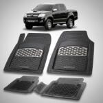 TeamCar® Covorase Auto Tip Tavita Compatibile Toyota Hilux VII (2005-2015) Silver (SKUsMIXs0048)