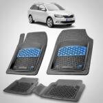 TeamCar® Covorașe Skoda Fabia III Combi 2014-2021 | Blue Edition - TeamCar® (SKOpIIIp0COMBI-0p13nvbdd)