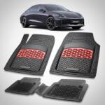 TeamCar® Covorase Hyundai Hyundai IONIQ 6 (CE)- Tavita cauciuc-Red (coviq5n8u1red9m)