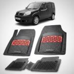 TeamCar Covorase Fiat Doblo Facelift MPV 223 Compatibile 2005-2010 | Red (Filo9atw4a)