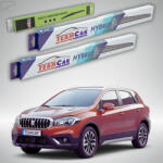 TeamCar Ștergătoare Suzuki SX4 S-Cross JY 2016-2022 | Set Față și Spate Hibrid - TeamCar® (TC-SUZSX4SCJY1622650350250H)
