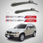 TeamCar Ștergătoare BMW X5 E53 (2002-2006) Flat | Set Față - TeamCar® (BMWX5E530206FL600550)
