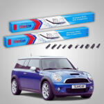 TeamCar Ștergătoare Mini Cooper Clubman R55 2007-2012 | Set Față Flat - TeamCar® (TC-MINICLUBMANR55BAYONET450475FU)