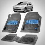 TeamCar® Covorase Tavita Cauciuc Compatibile Peugeot 206 (5 usi Facelift) 2003-2009 Blue (CVRw2PEwsasw6HATCHg199)