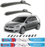TeamCar Ștergătoare Volkswagen Golf 7, 3 uși, TeamCar® (2012-2019) - Set față (TCGOLF7-650-400)