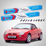 TeamCar Ștergătoare MG MGF Roadster 1995-2002 | Set Față Flat - TeamCar® (TC-MGMGFROADSTERHOOK500500FU)