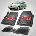 TeamCar® Covorase Seat Ibiza Hatchback Mk3 Compatibile 2002-2008 | Red (SEAT-Mk3HATCHBACKtfr)