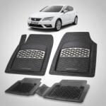 TeamCar Covorase Seat Leon Hatchback 5 Usi Facelift Compatibile 2017-2020 | Silver (xSEATTO2LEDO)