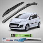 TeamCar Ștergătoare Peugeot 107 3 uși Facelift II (2012-2014) Hibrid | Set Complet - TeamCar® (C1iPuQOI99h2l)