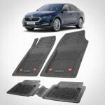 TeamCar Covorase Skoda Octavia IV Compatibile Liftback Pre-facelift 2020-2023 | Black (derqw6tgf131)